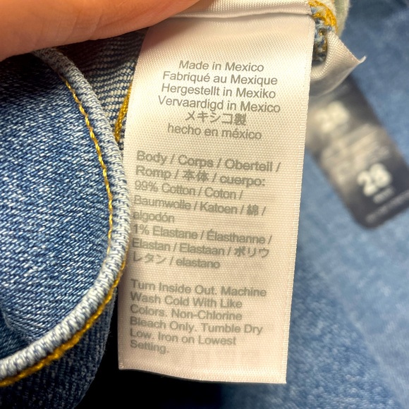 NWT J. Crew Med Wash Relaxed Boyfriend Hi Rise Jeans Sz 28 - Picture 5 of 7